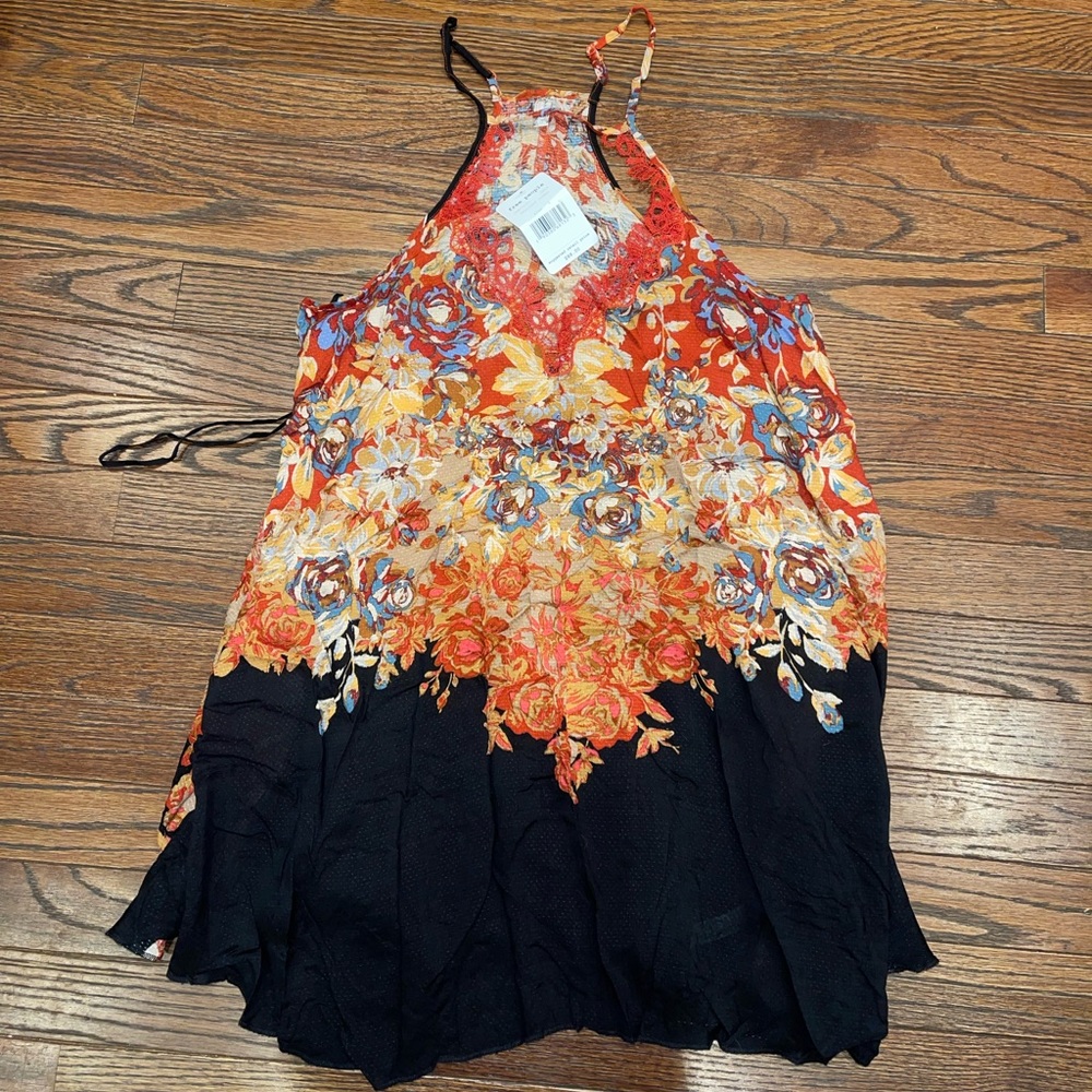 woman’s size small printed Free people dress